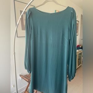Elegant Teal Laundry Long Sleeve Dress